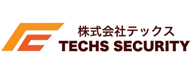 株式会社テックス TECHS SECURITY ロゴ
