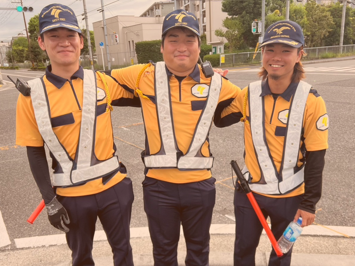 笑顔の隊員（差し替え可）